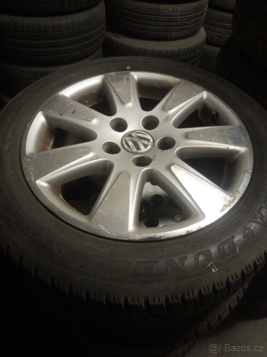 Zimní sada alu disky 5x112 R16 205/55 - 2