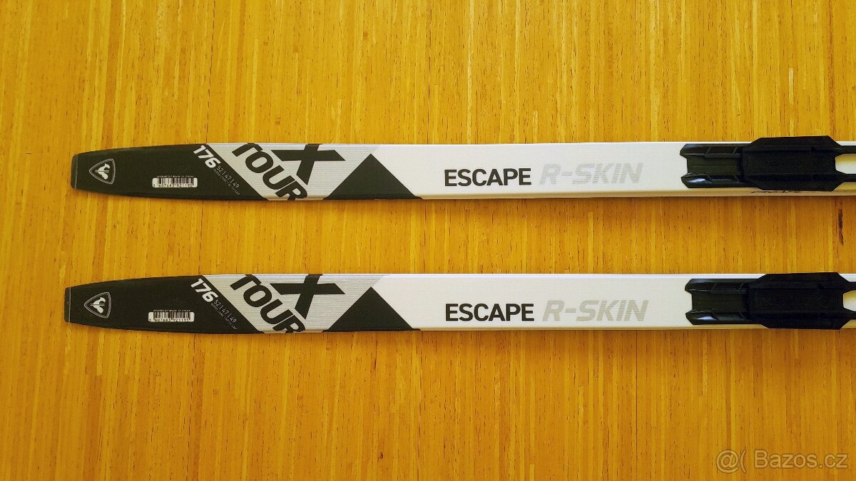 Běžky Rossignol s vázáním + hole - 2