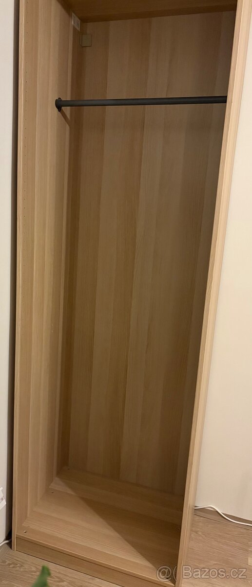 PAX Rám skříně, vz. bíle moř. dub, 75x58x236 cm - 2