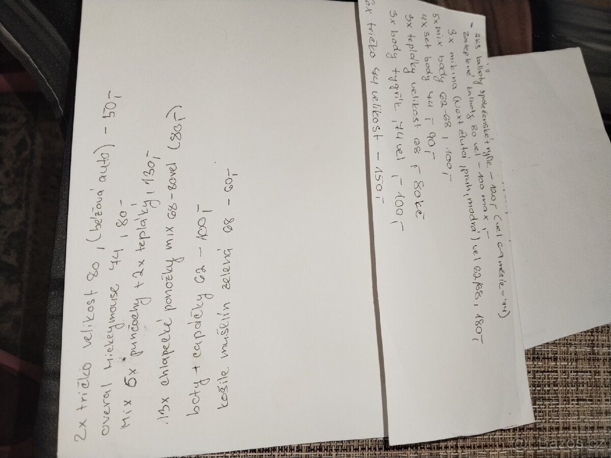 Dětské oblečení - 2