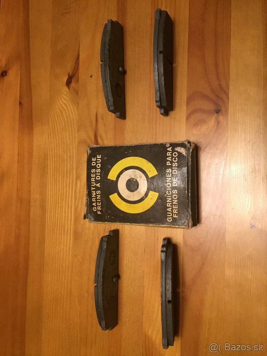 Predám brzdové doštičky na Fiat 125p - 2