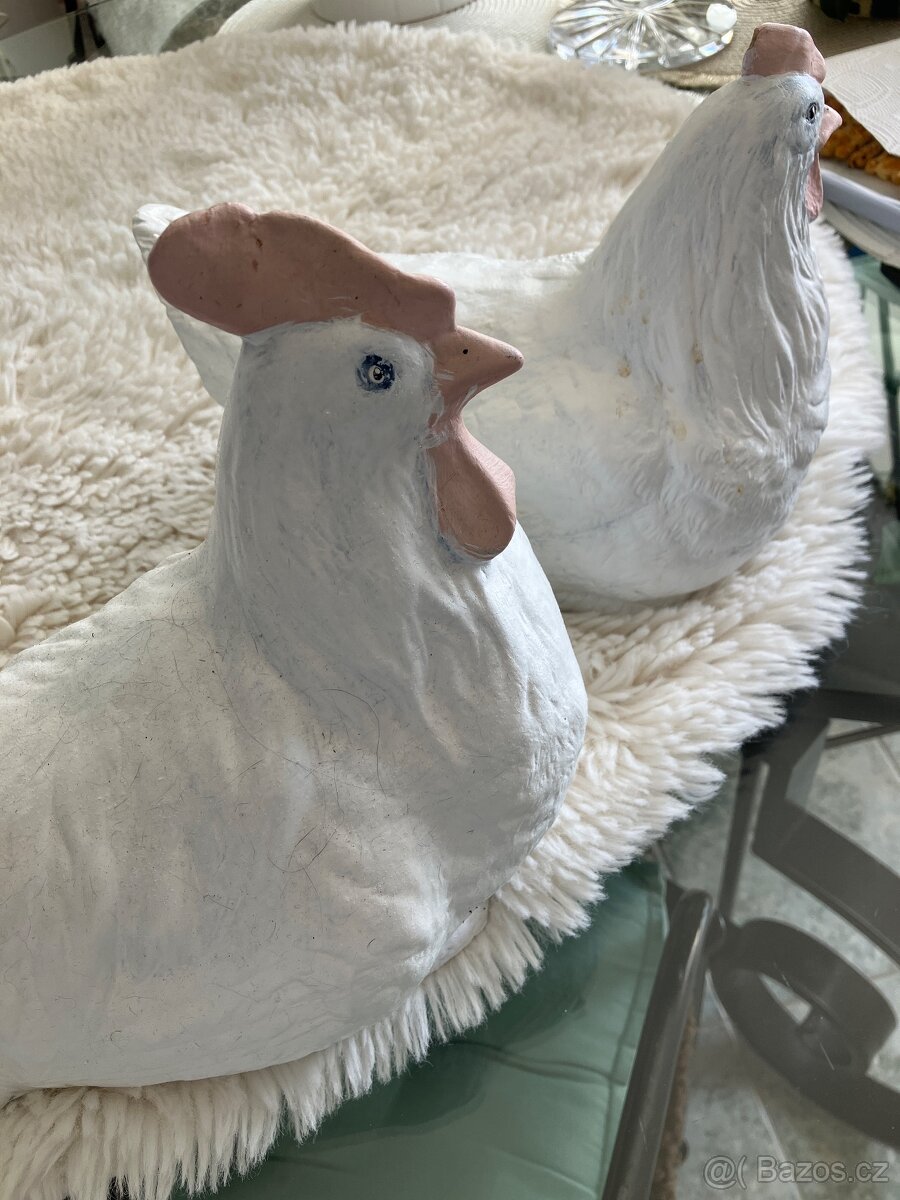 Keramické slepice - 2