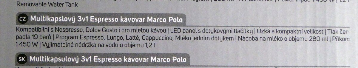 Krásný nový kávovar na kapsle - 2