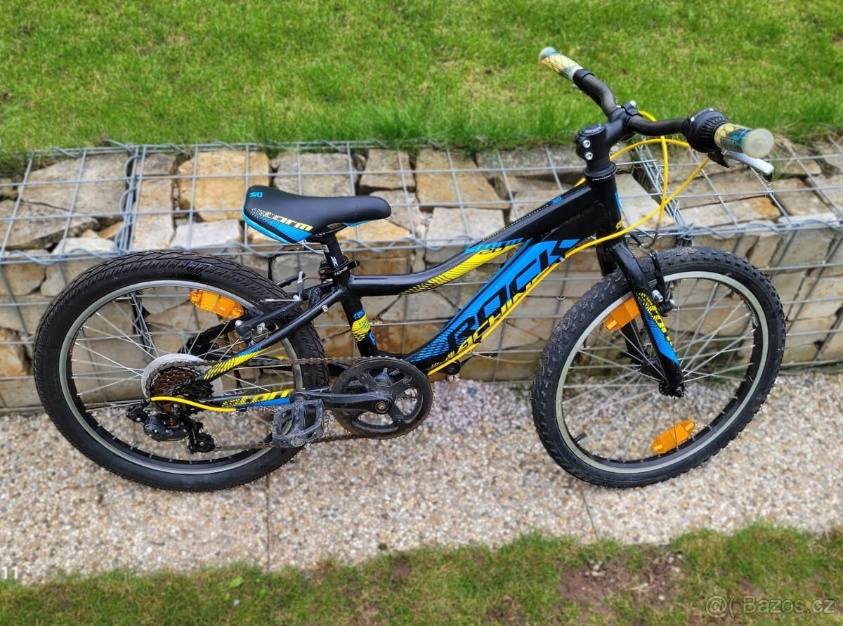 Dětské kolo Rock Machine Storm 20" – černá/žlutá - 2