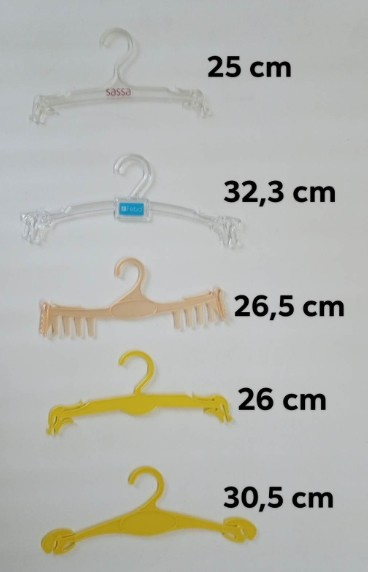 Ramínka transparentní (průhledné) 31 cm - 2