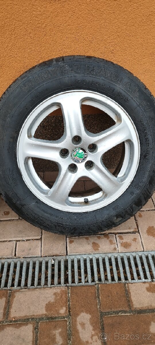 ALU Kola škoda R15/5x100 - 2