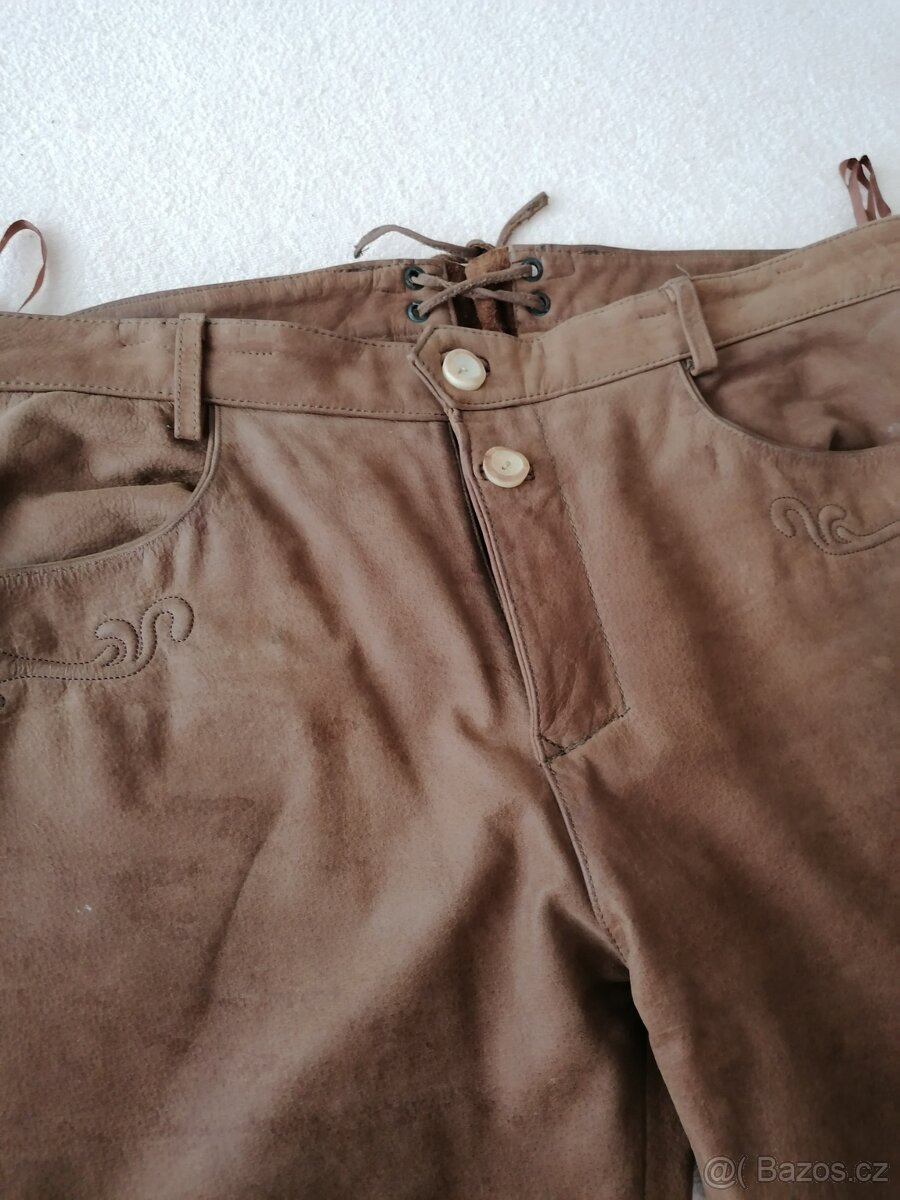 Pánské kožené kalhoty - 2