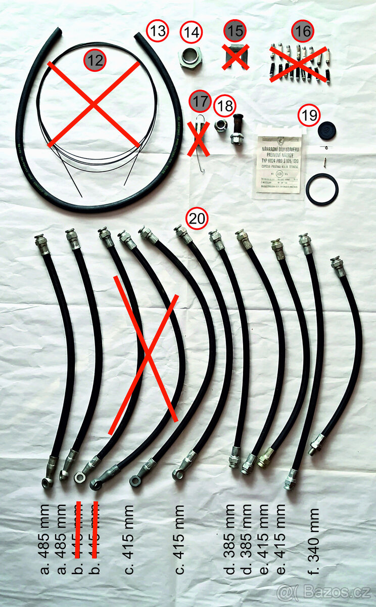Náhradní díly na Škoda 130 (105,120) - 2