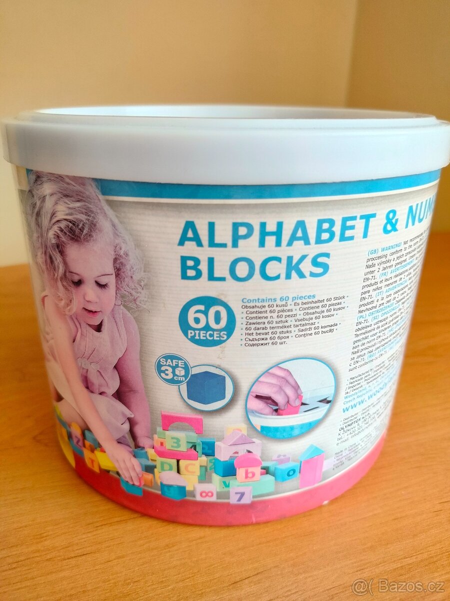 Dřevěné kostky Woody - 2