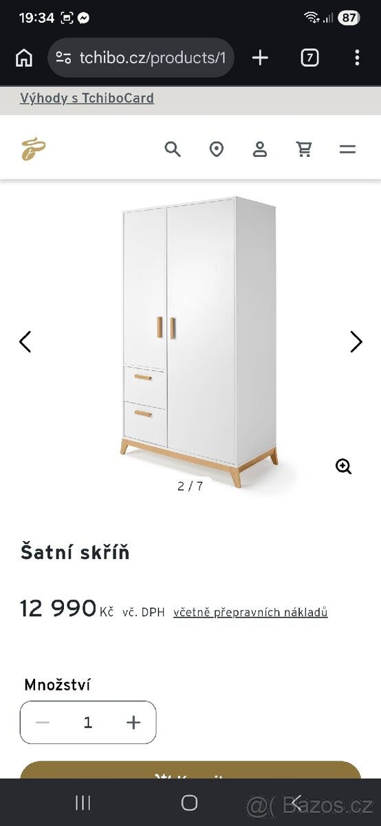 Šatní skříň - Tchibo (dětská) - 2