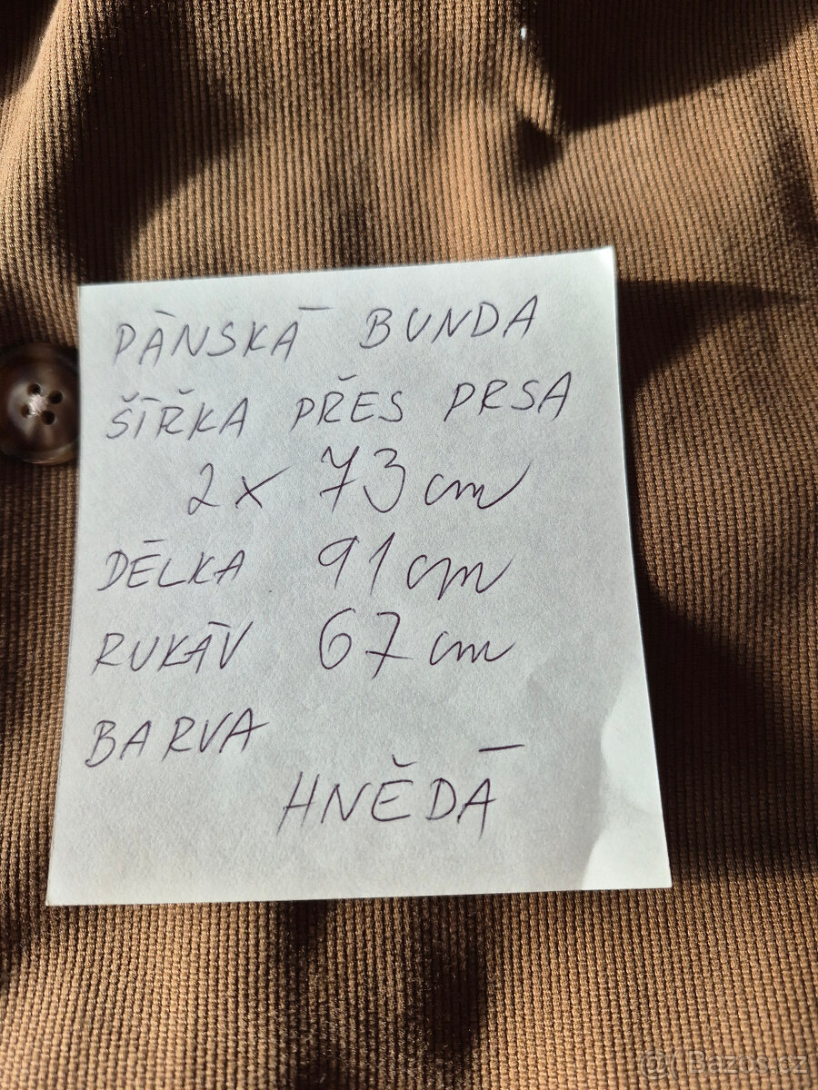Velká pánská bunda - 2