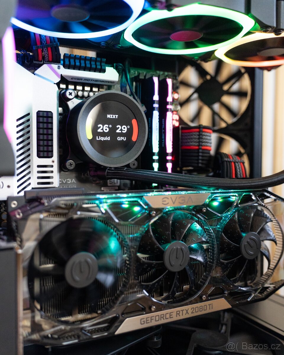 CUSTOM HERNÍ PC - i7-8086K / 32GB / 1TB SSD / RTX 2080 TI - 2