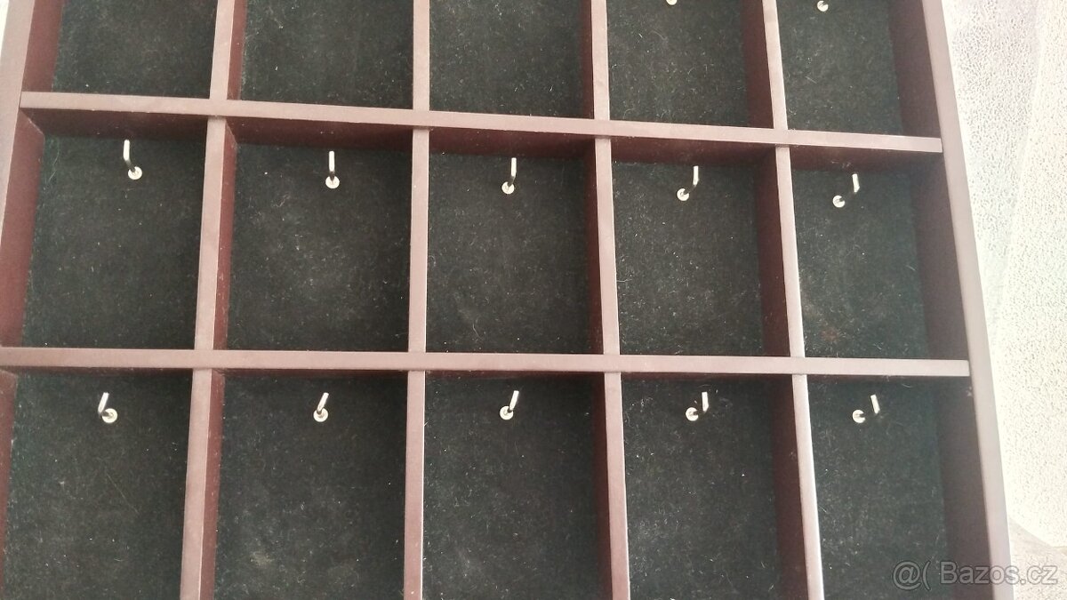 Skřínka na kapesni hodinky - box - organizer na KAPESNÍ hodi - 2