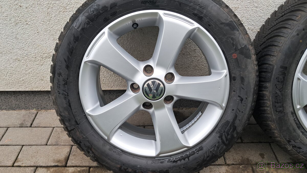 Prodám original celoroční alukola VW 205 55 16 5x112 - 2