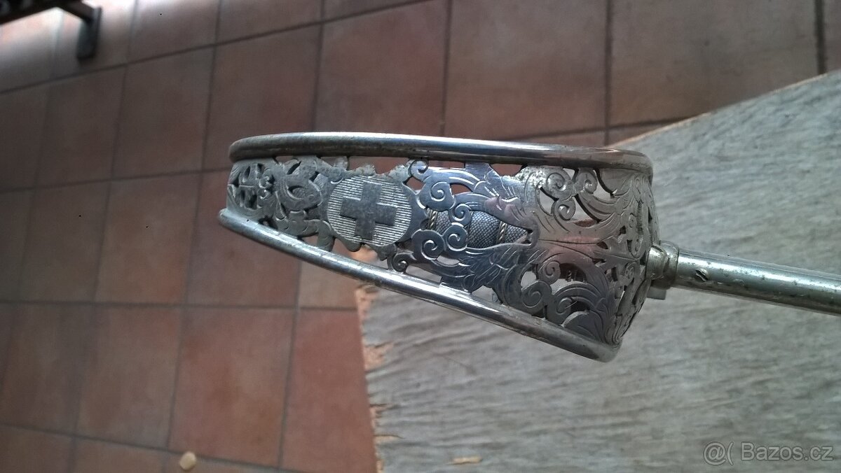 kord dustojnika swis zdobena čepel - 2