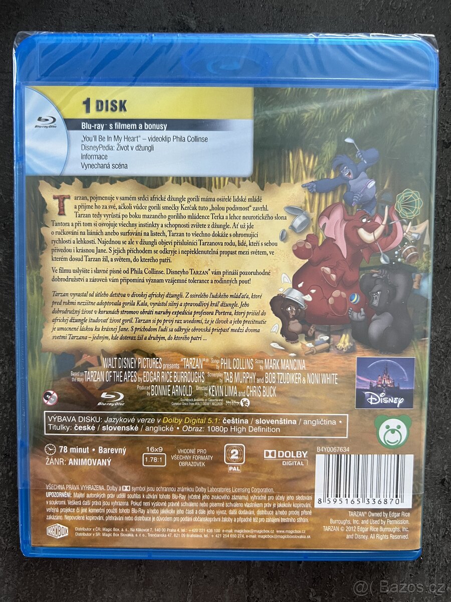 Bluray Tarzan Disney - 2