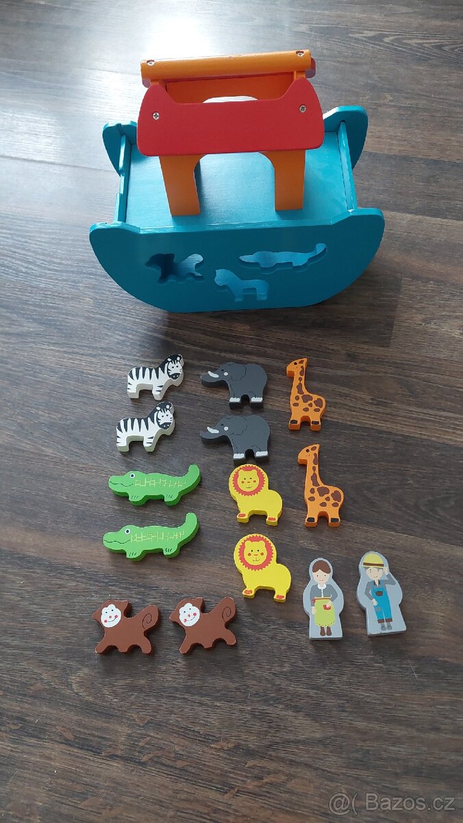 Dřevěná vkládačka - 2