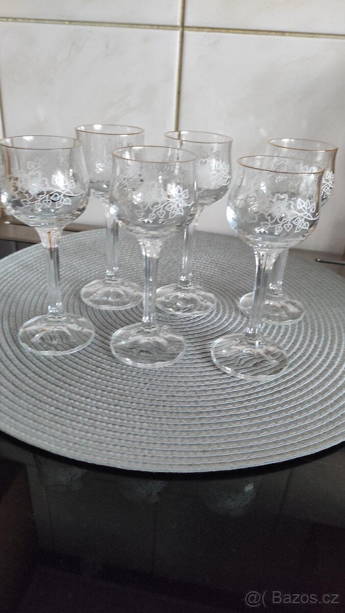 Skleničky na likér - 2