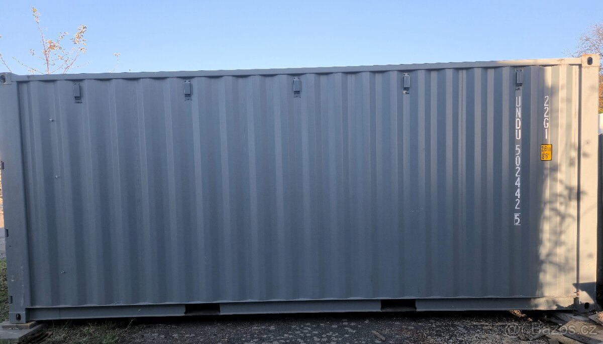 20’ DC lodní kontejner – Šedý , Dílna - Sklad , Odpočet DPH - 2
