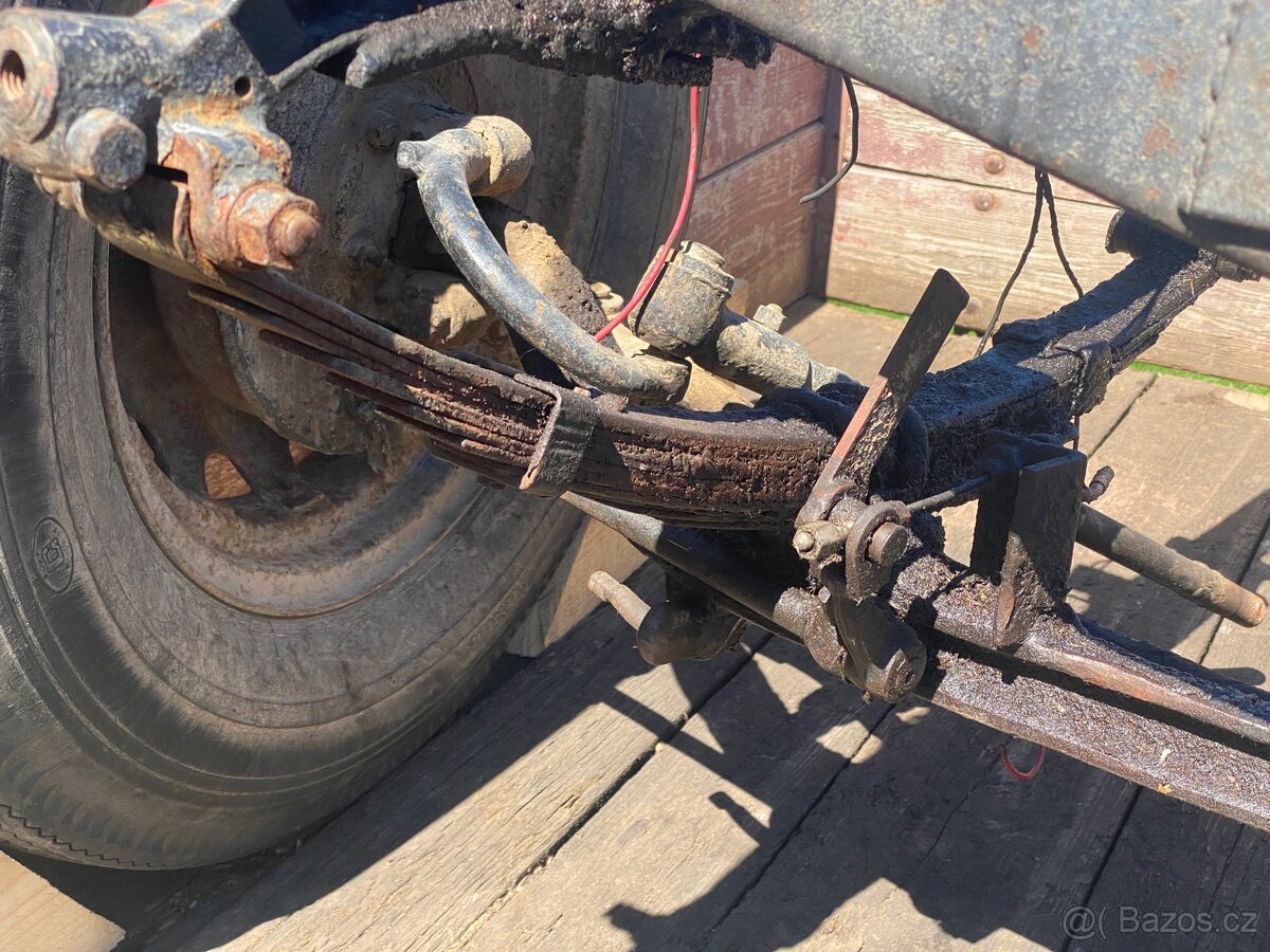 Praga kompletní přední náprava - 2