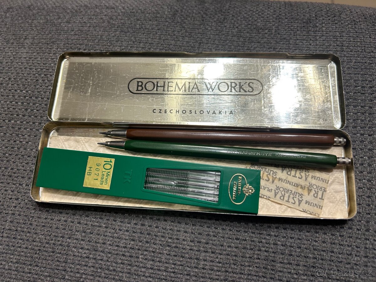 Retro rýsovací sada BOHEMIA WORKS – COLORAMA, ČSSR - 2