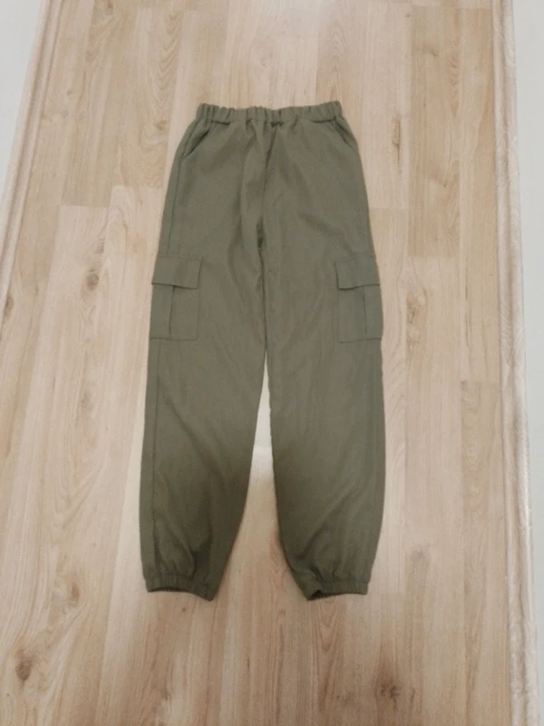 Dívčí plátěné kalhoty - 2