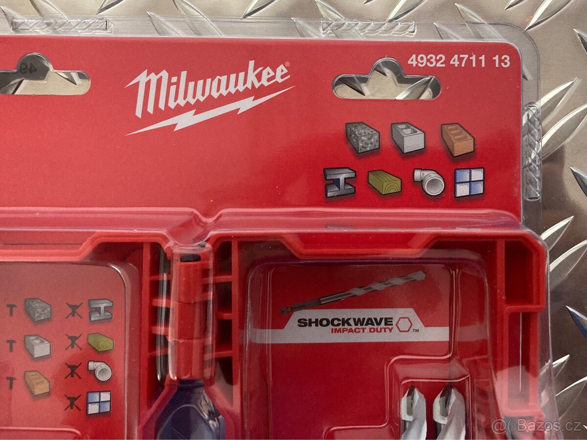 Vrtáky Shockwave 4 - 10 mm Milwaukee 4932471113 8 ks - 2