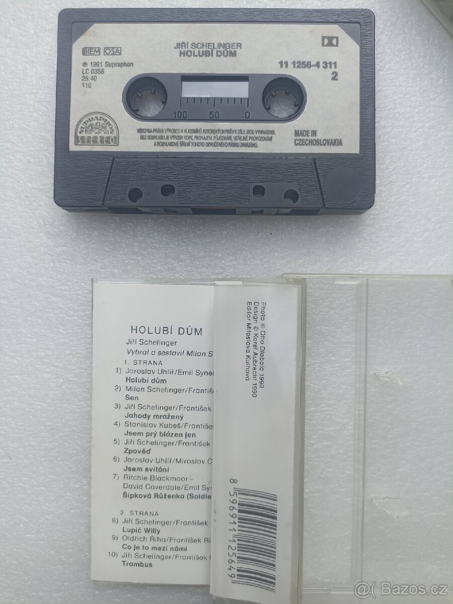 MC kazeta Jiří Schelinger - Holubí dům - 2