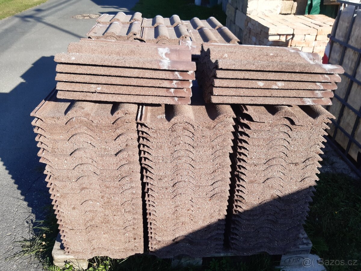 Střešní betonová krytina - 2