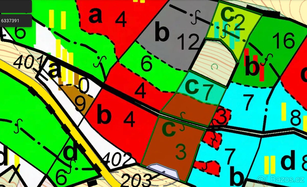 Prodej lesů v k.ú. Řikonín - 2
