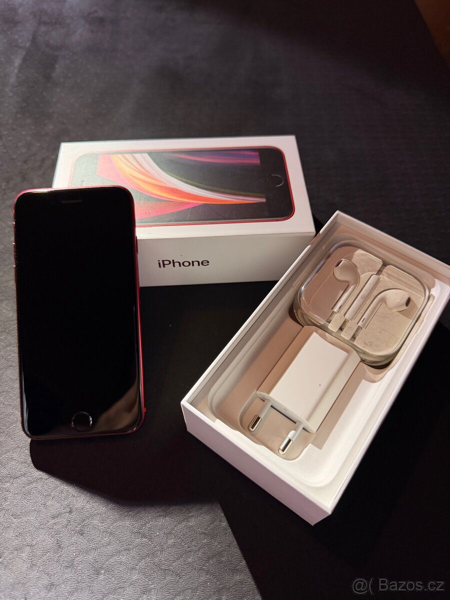 Prodám iPhone SE Red 2020 128 GB - 2