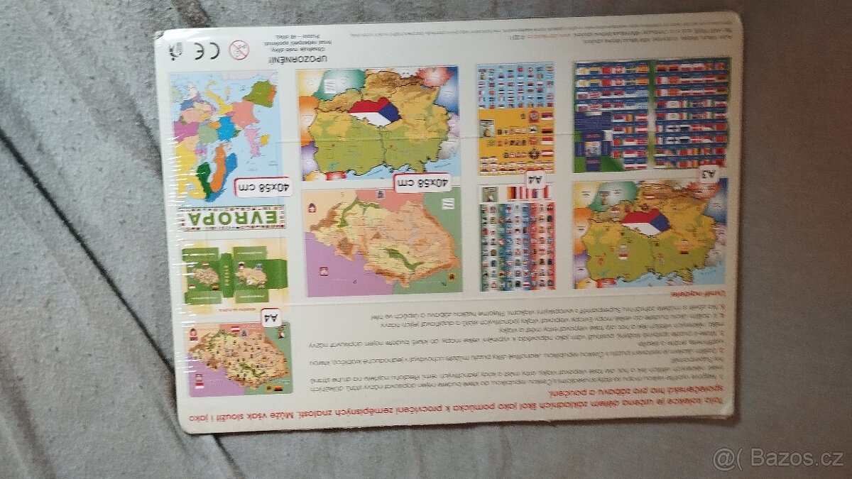Mapa puzzle ČR - 2