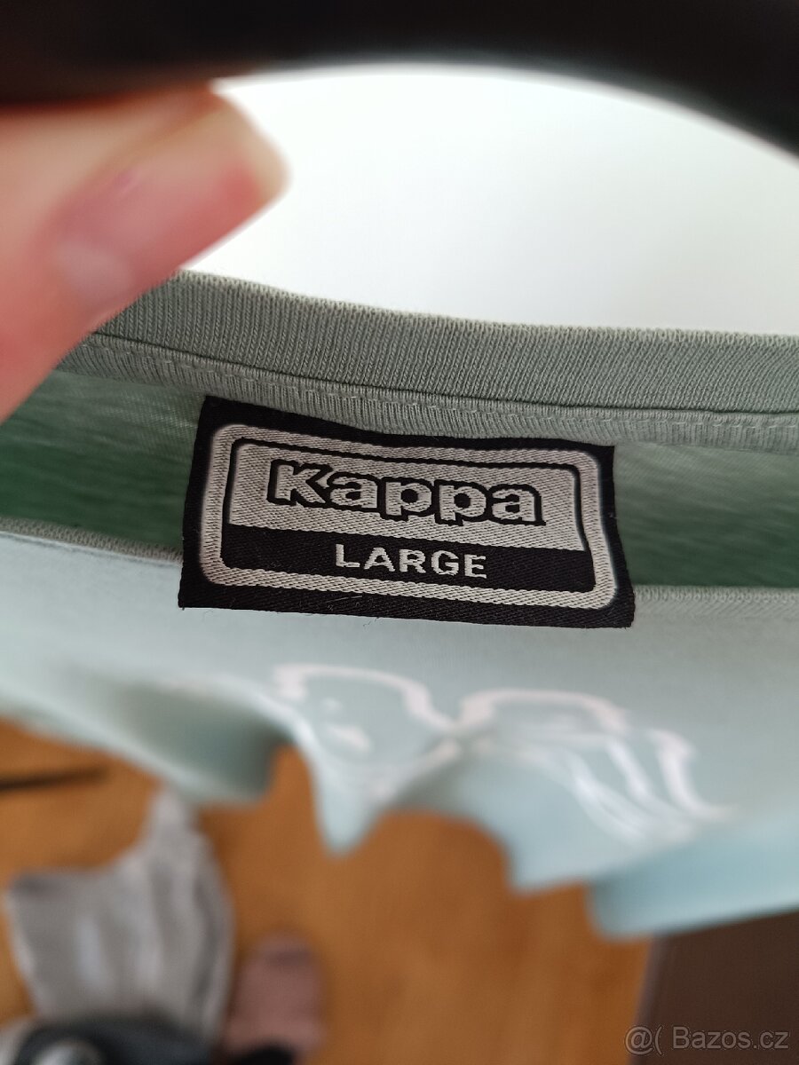 Zelený pánský tričko Kappa - 2
