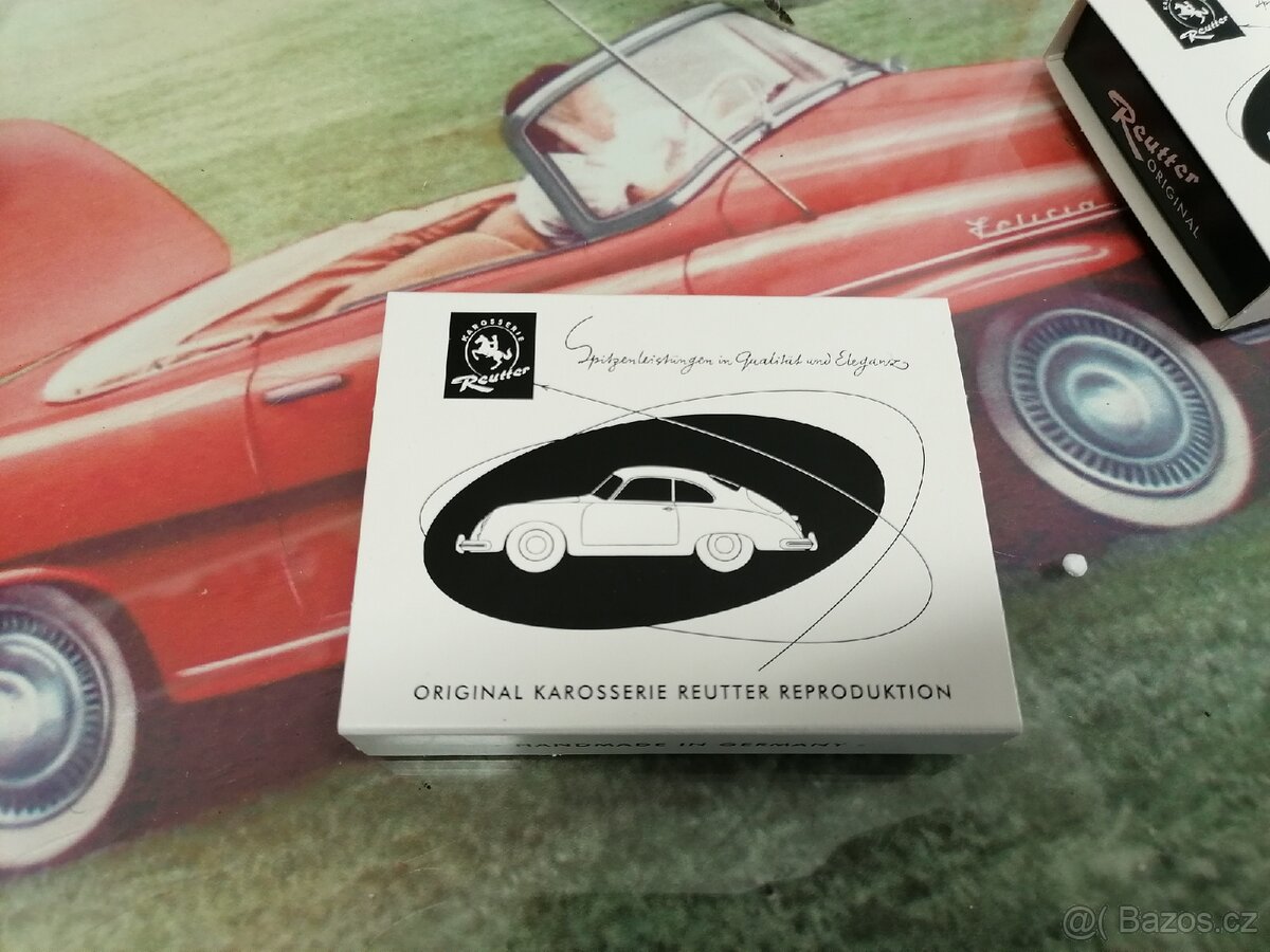 Porsche Speedster 356 plaketa Reutter karoserie - 2