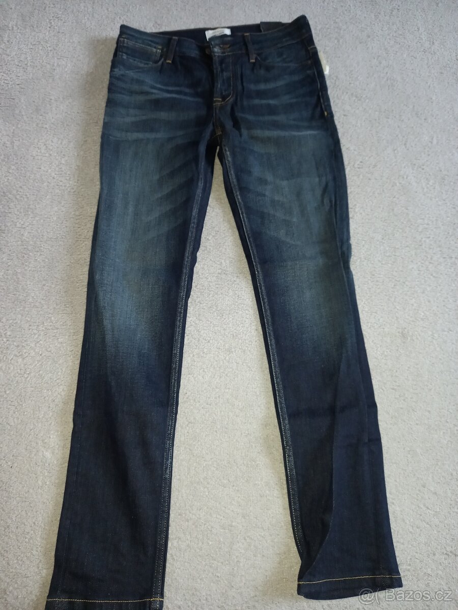 Nové džíny modré slim vel. W28/L30 - 2