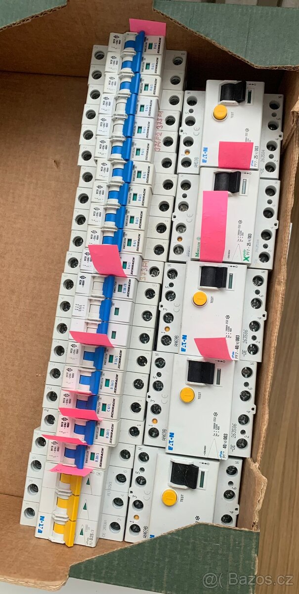 Jističe + elektro materiál (AKTULIZOVÁNO) - 2