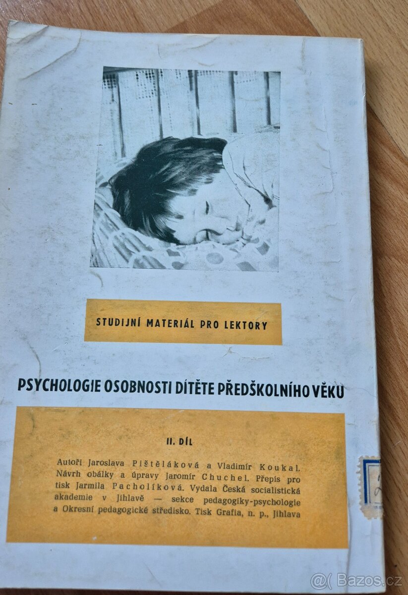 Kniha - Psychologie osobnosti dítěte předškolního věku - 2