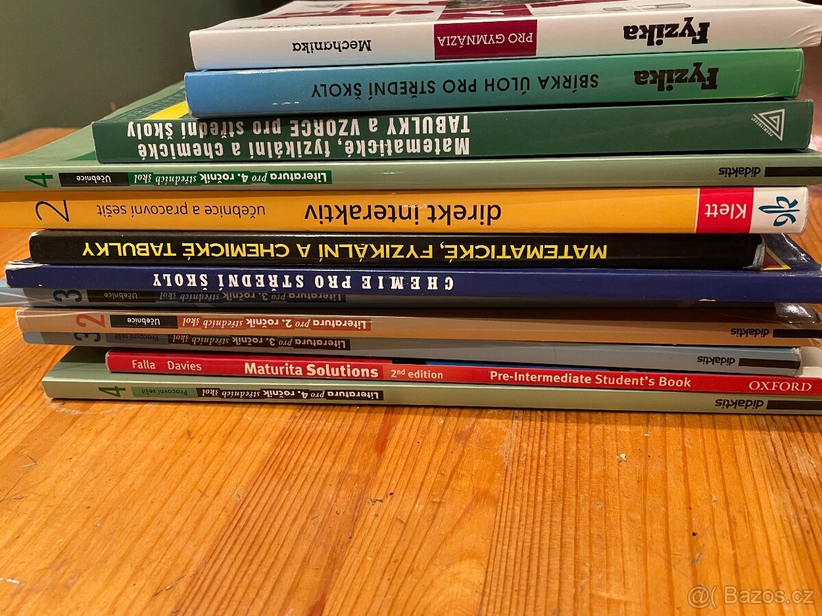 učebnice a pracovní sešity pro SŠ - 2