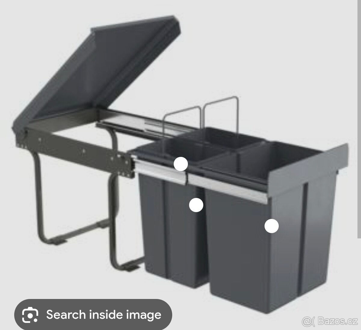 Vestavný odpadkový koš 38l nový - 2