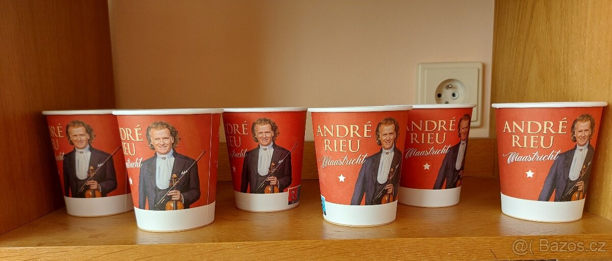 6 x kalíšek André Rieu - 2