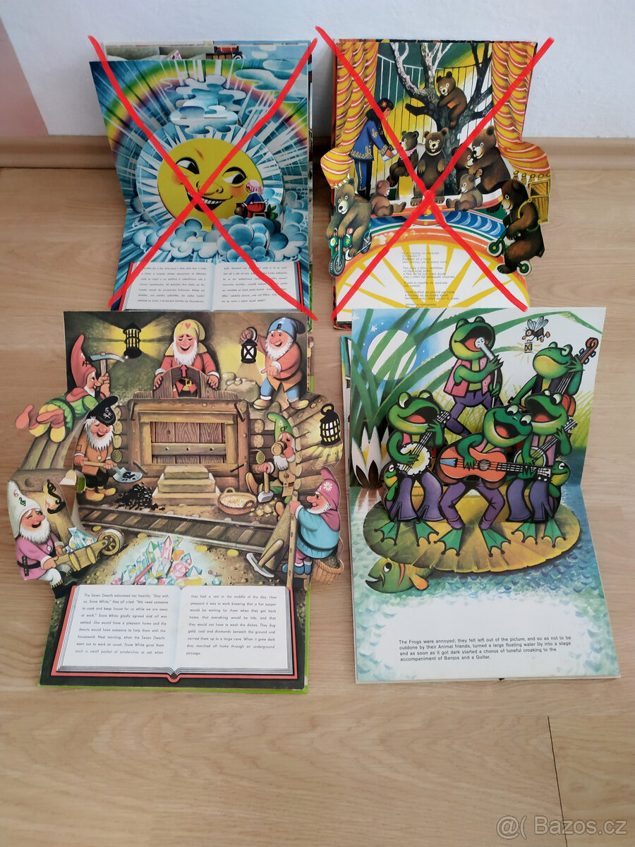 Prostorová leporela - ilustrace Vojtěch Kubašta, 1964-75 - 2