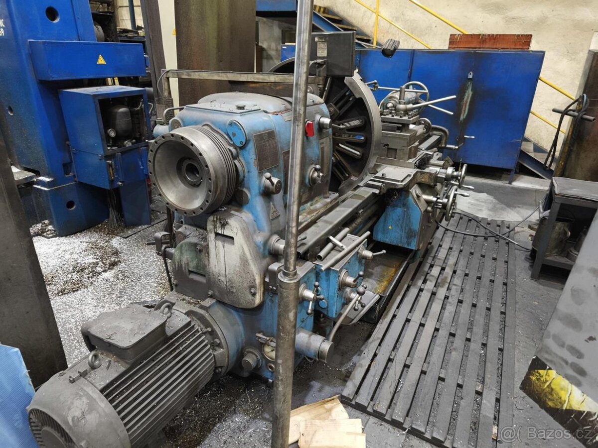 Hrotový soustruh TOS SU 80 A/2000 (8675) - 2