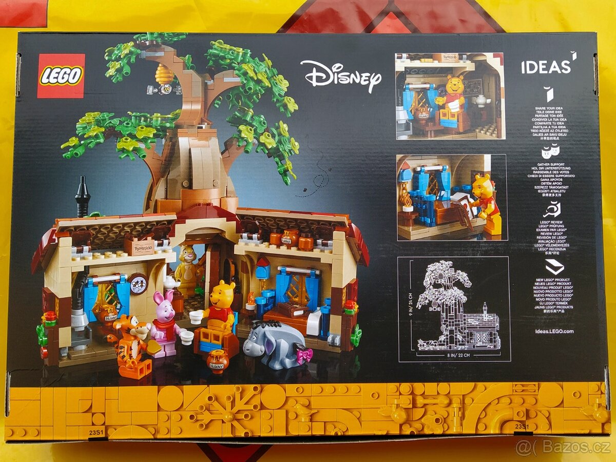 LEGO IDEAS 21326 Medvídek Pú - 2