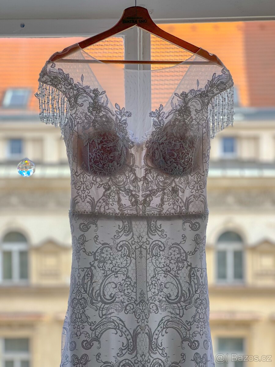 Svatební šaty - replika šatů z 30 let - 2
