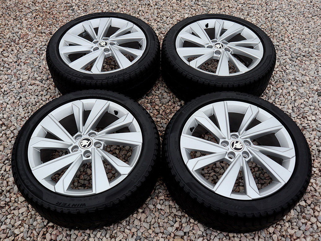 17" Alu kola = 5x100 = ŠKODA FABIA IV – ZIMNÍ - ZÁNOVNÍ - 2