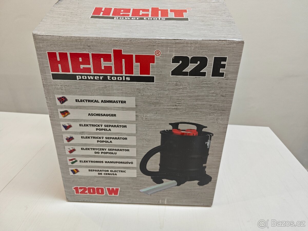 Vysavač na popel Hecht - NOVÝ - 2