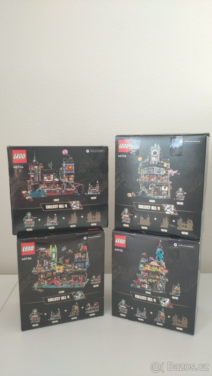 Lego Ninjago 40703 - 40706, Minifigures - 2