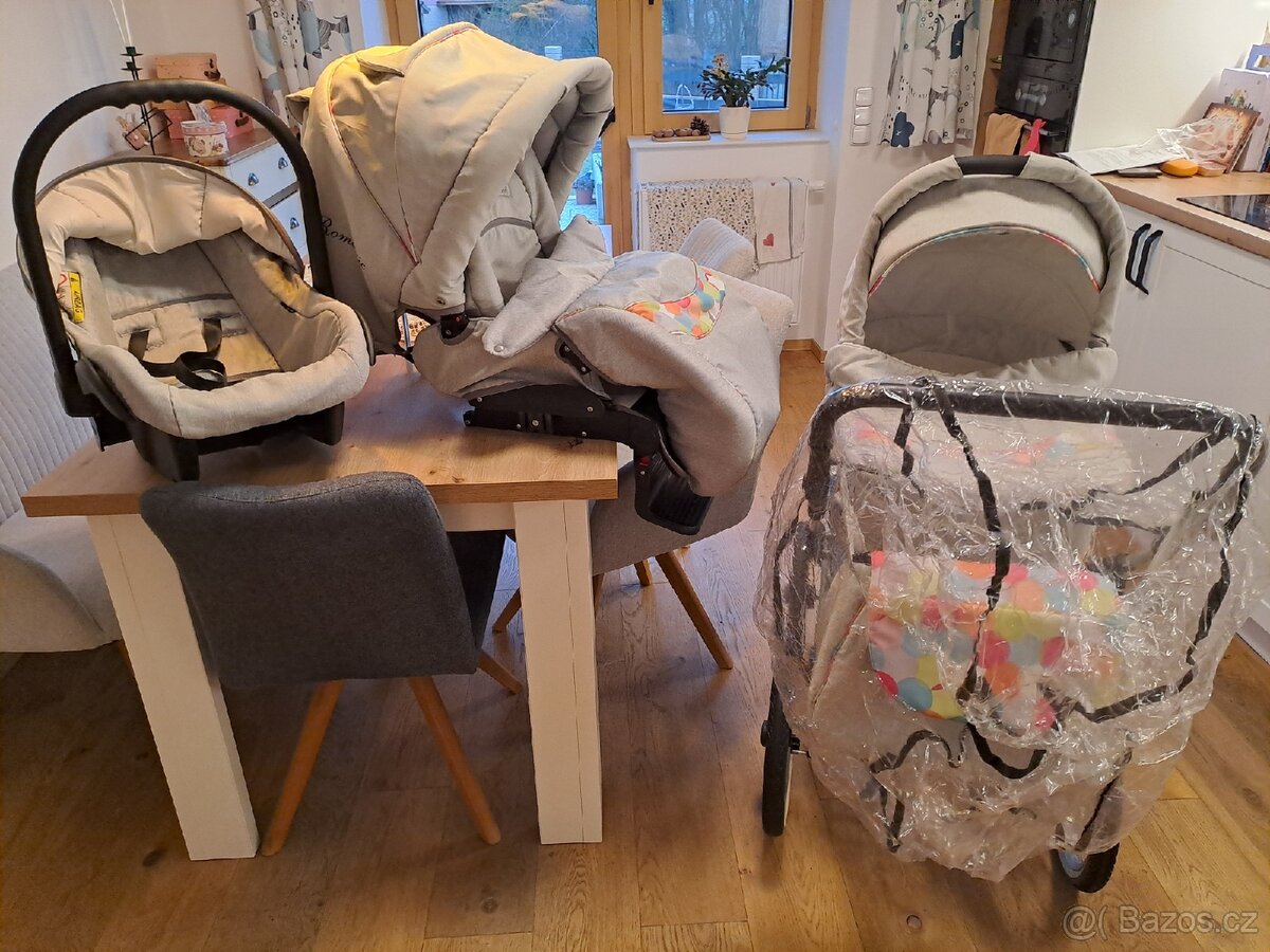 Prodám trojkombinaci, kočarek KUNERT Profesional Romantic - 2