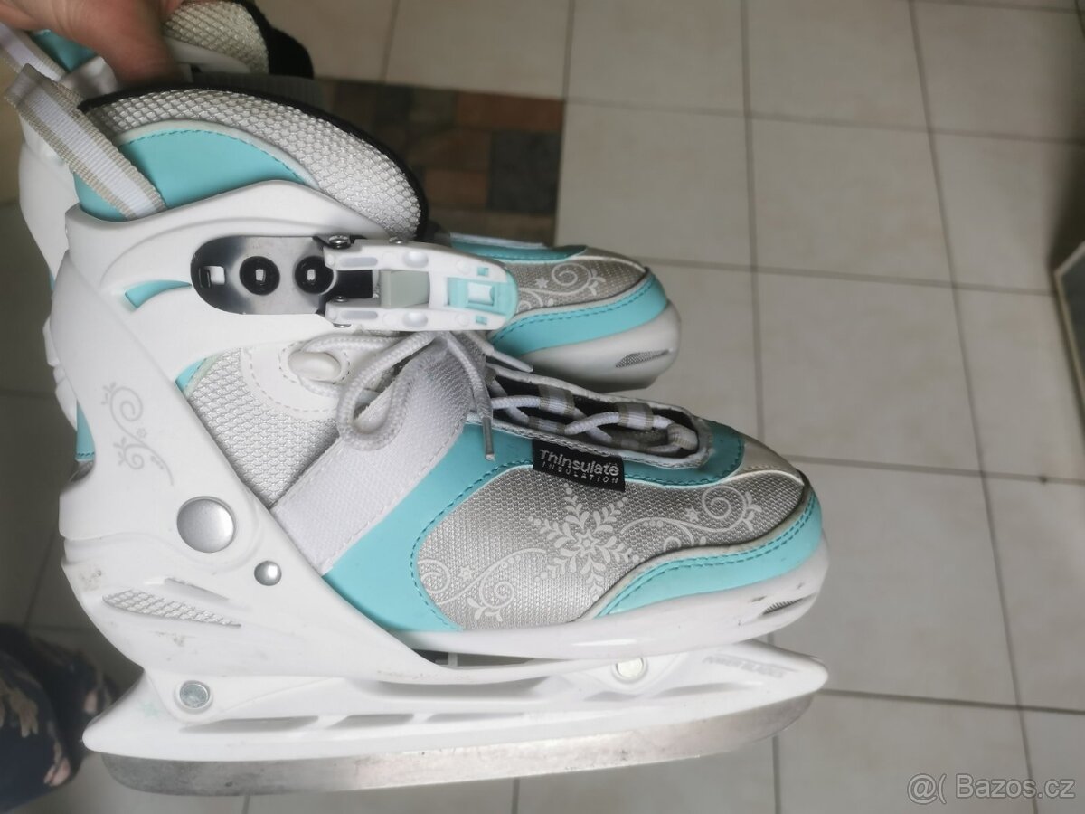 Divčí damské brusle, vel 32 - 36 - 2