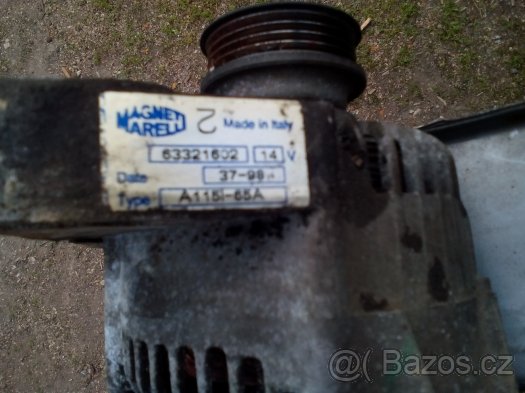 PRODÁM na Fiat Punto 1,1i 40 kw díly: - 2